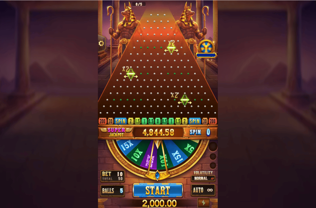 Grafika Plinko Empire Demo