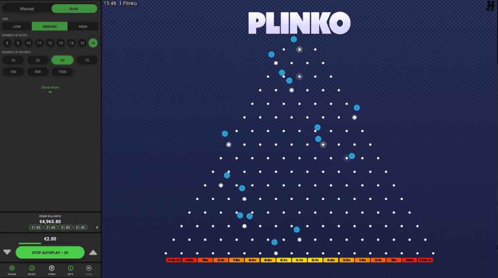 Jak hrát Plinko Dare2Win